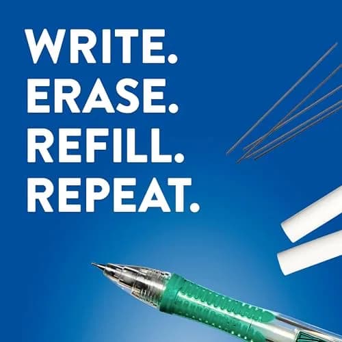 Paper Mate Clearpoint Mechanical Pencils 12 Pack | 0.7mm HB #2 Lead, Blue Barrels, Teacher & Student Supplies thumbnail 9
