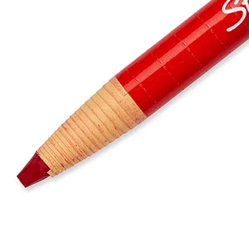 Sharpie Peel-Off China Markers Red 12 Count | Fade & Moisture Resistant Marking Pen thumbnail 4