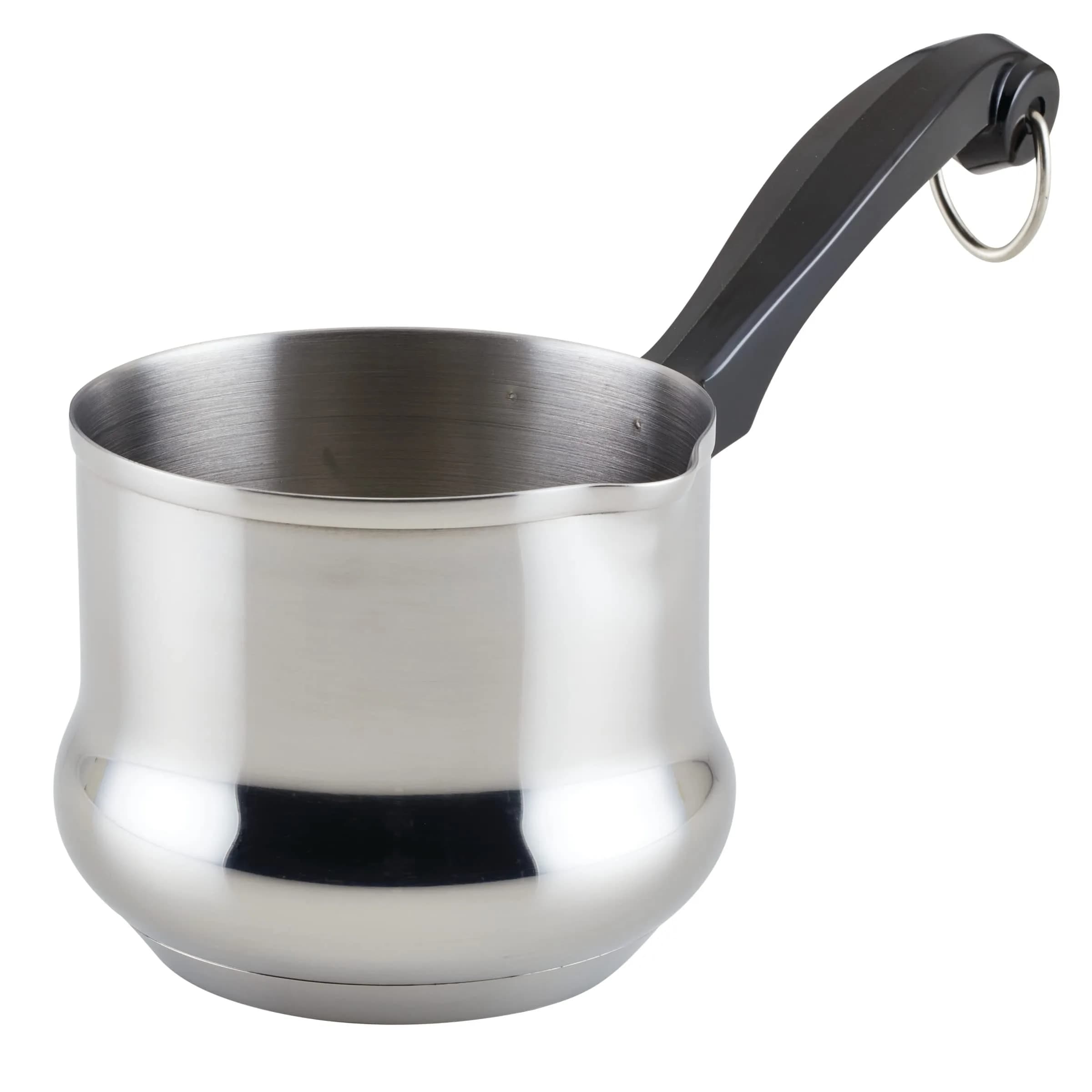 Farberware Classic Series Stainless Steel Butter Warmer Melting Pot | Compact 0.6 Quarts for Melting & Heating - main product image