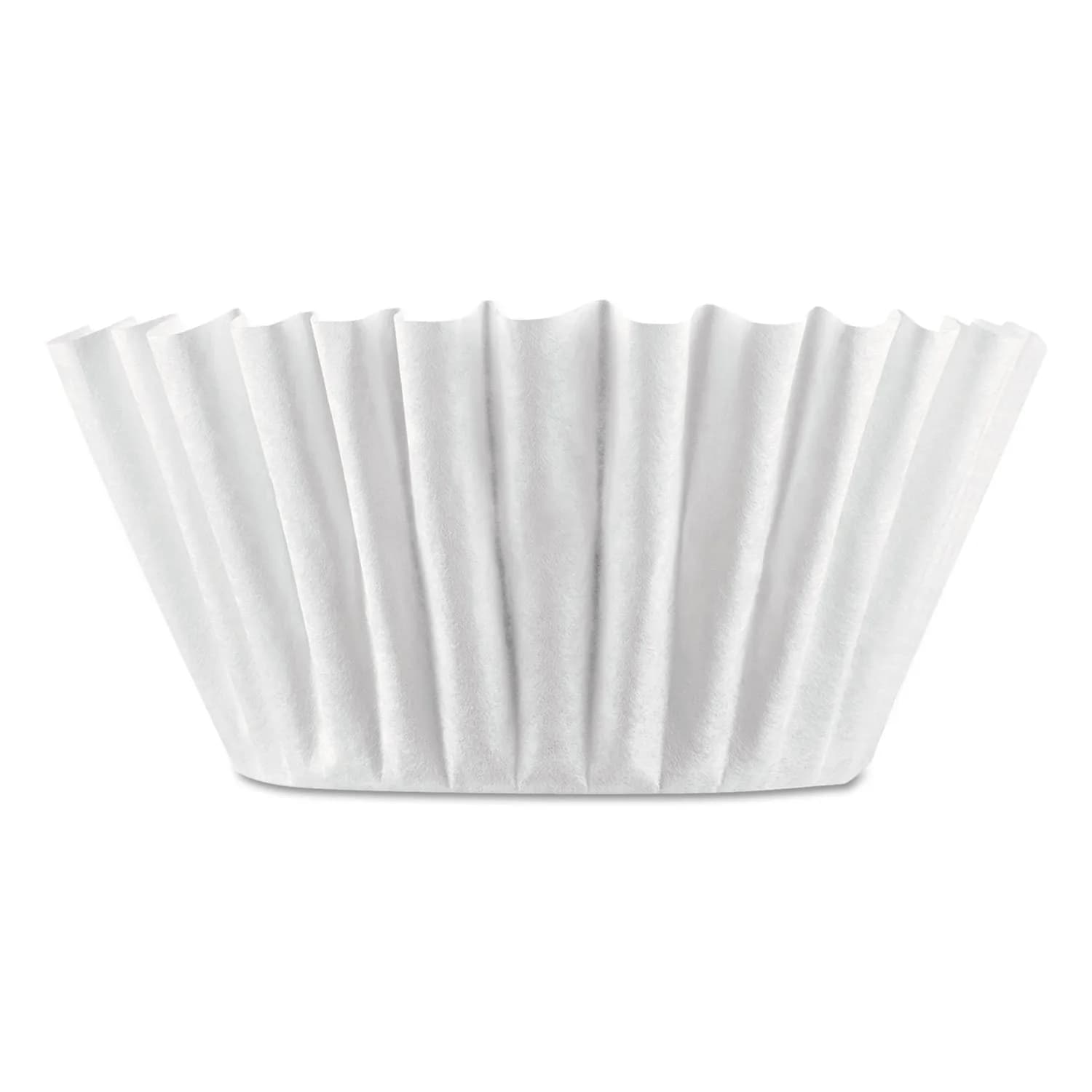Bunn Coffee Filter Basket 100 Count | Chlorine-Free, Fits 8-12 Cup Brewers — White
