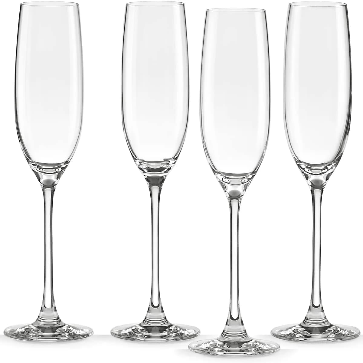 Lenox Tuscany Classics Bordeaux Glass Set, 4-piece, 26.5oz | Elegant European Crystal for Bordeaux Wines — Champagne Flutes