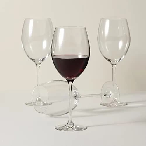 Lenox Tuscany Classics Bordeaux Glass Set, 4-piece, 26.5oz | Elegant European Crystal for Bordeaux Wines thumbnail 3