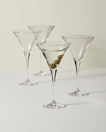 Lenox Tuscany Classics Martini Glasses 10oz | Elegant Lead-Free Crystal Set of 4 thumbnail 3