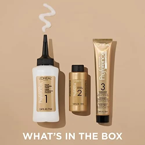 L'Oreal Paris Superior Preference LB02 Extra Light Natural Blonde Permanent Hair Color | Fade-Defying Shine System thumbnail 3