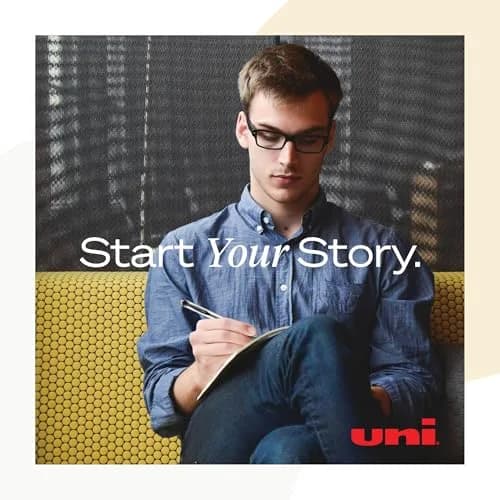 Uni-Ball Gel Impact Pen 1.0mm Red | Bold, Water & Fade-Resistant, Refillable thumbnail 5