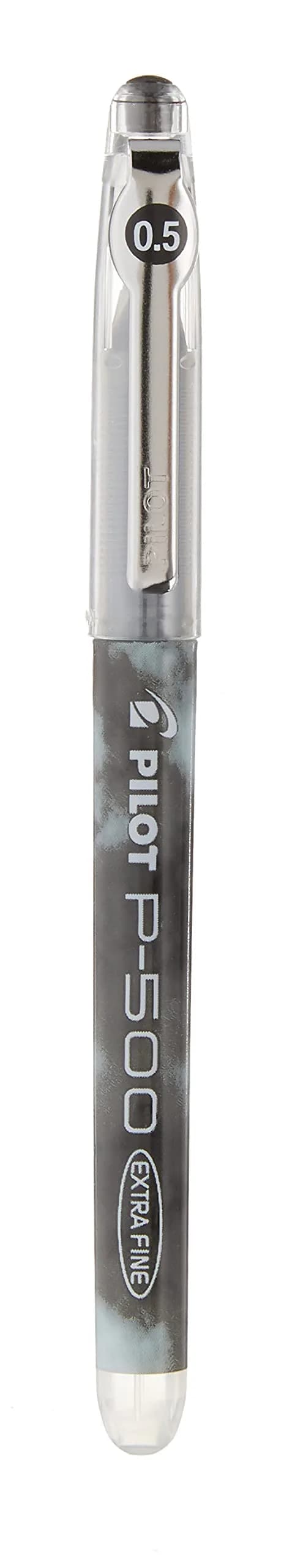PILOT Precise P-700 Gel Ink Rolling Ball Pens, Extra Fine 0.5mm Black Ink, 12 Count | Smooth Writing & Smudge-Proof thumbnail 2