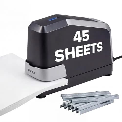 Bostitch Office Impulse Heavy Duty Electric Stapler Value Pack 2.5 lb (1.13 kg) | Staples up to 45 Sheets thumbnail 1