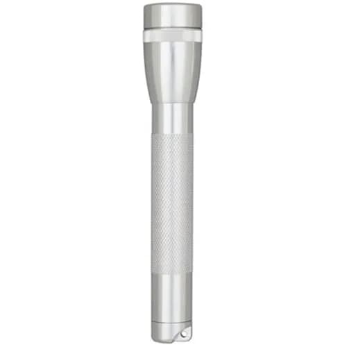 MagLite Mini Incandescent 2-Cell AA Flashlight | Classic American Design, Silver thumbnail 1