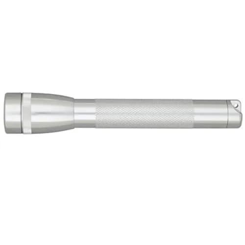 MagLite Mini Incandescent 2-Cell AA Flashlight | Classic American Design, Silver thumbnail 3