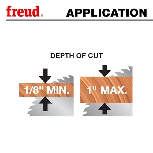 Freud 10-Inch 30 Tooth TCG Glue Line Ripping Saw Blade | Heavy-Duty, Anti-Vibration, Silver Coated (10 inch, 30T) thumbnail 4