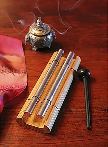 Woodstock Chimes Zenergy Duo Hand Bell Chime 7.5" (19 cm) | Tuned for Meditation & Relaxation thumbnail 2