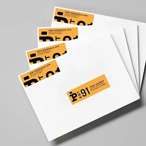 Avery Printable Address Labels 0.75" x 2.25" Matte White 750 Labels | Sure Feed Technology for Laser & Inkjet Printers thumbnail 7