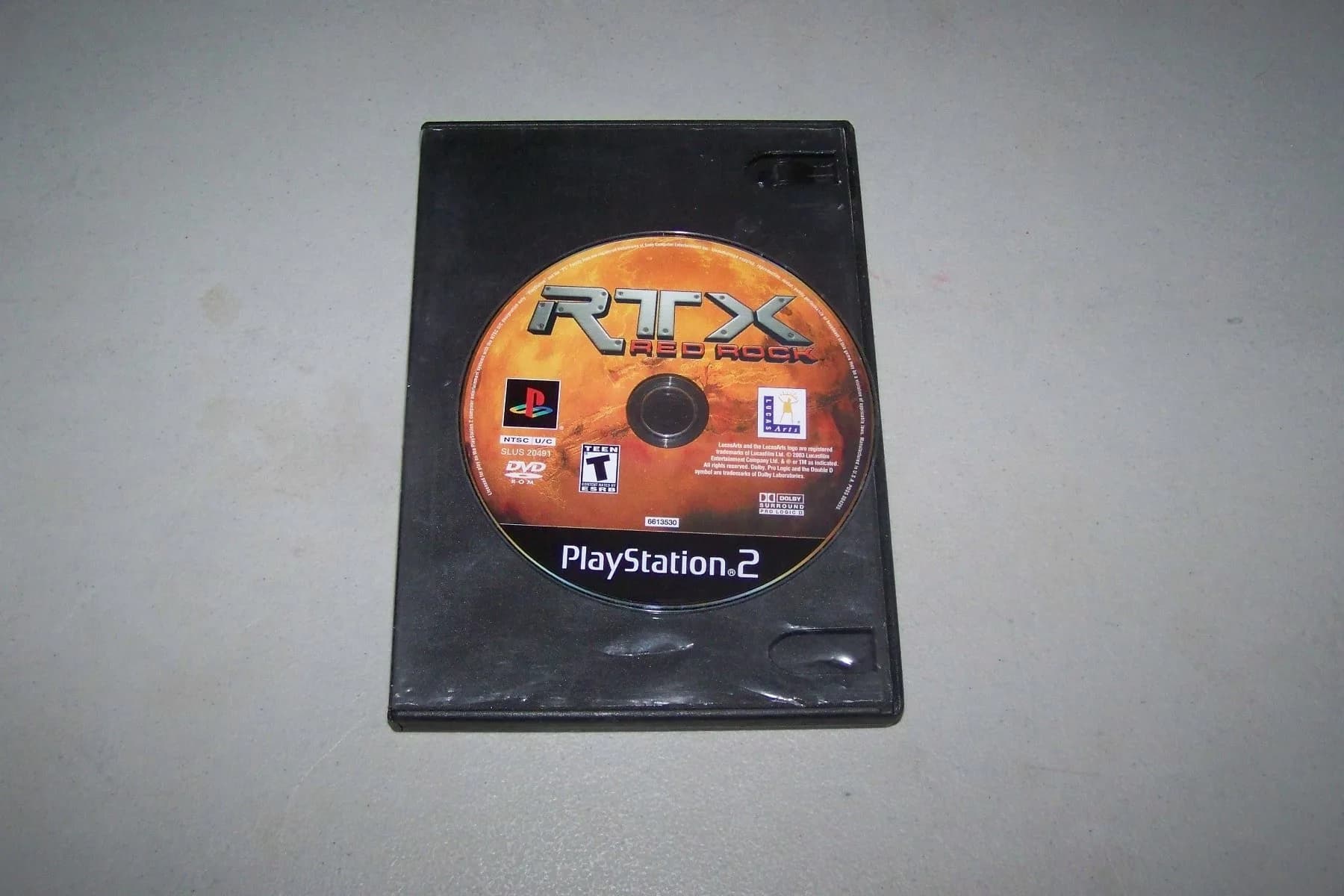 LucasArts RTX Red Rock - PlayStation 2 | Action / Adventure Game with Martian Warfare - main product image