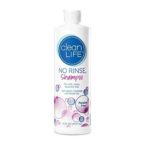 No-Rinse Waterless Shampoo 16 fl oz | Quick, Gentle, Water-Free Hair Care for Elderly & Travel thumbnail 1