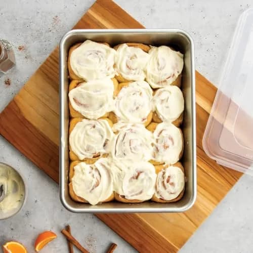 Nordic Ware 9 x 13 Aluminum Commercial Cake Pan with Lid | Durable, Even-Baking Aluminum Pan in USA thumbnail 6