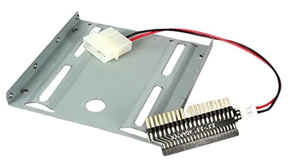 StarTech.com Dual 2.5in to 3.5in SATA Bracket Kit, TAA (BRACKET25X2) | Mounts Two 2.5in Drives in 3.5in Bay — Metal Bracket