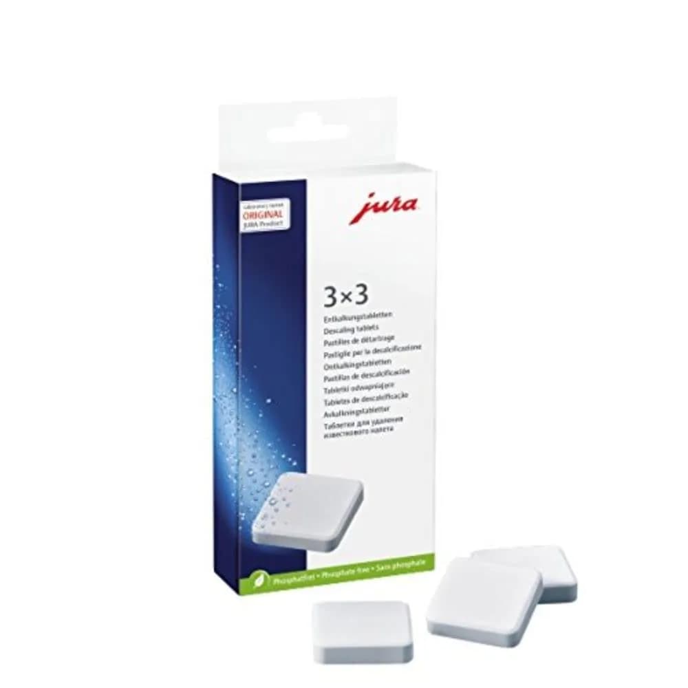 Jura Decalcifying Tablets 9 Count (Pack of 3) | Eliminates Mineral Buildup for Great-Tasting Coffee - main product image