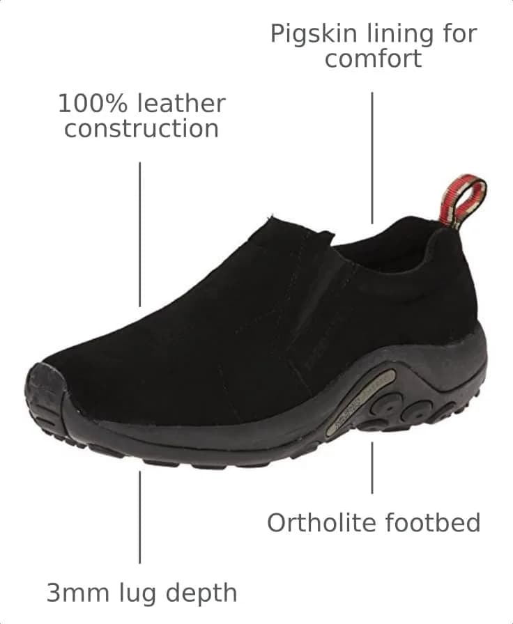 Merrell Jungle Moc Slip-on Shoe | Casual Comfort & Traction (70-120 chars) thumbnail 3