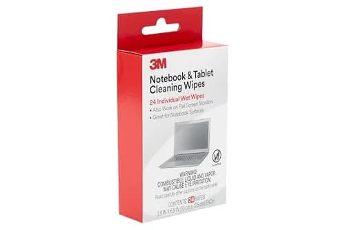 3M Notebook Screen Cleaning Wipes, 24 Count | Cleans Fingerprints & Smudges Without Static Discharge thumbnail 2