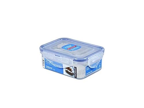LocknLock Airtight Rectangular Food Storage Container 350ml (11 oz) | BPA-Free, Freezer-Safe, Leak-Proof thumbnail 1