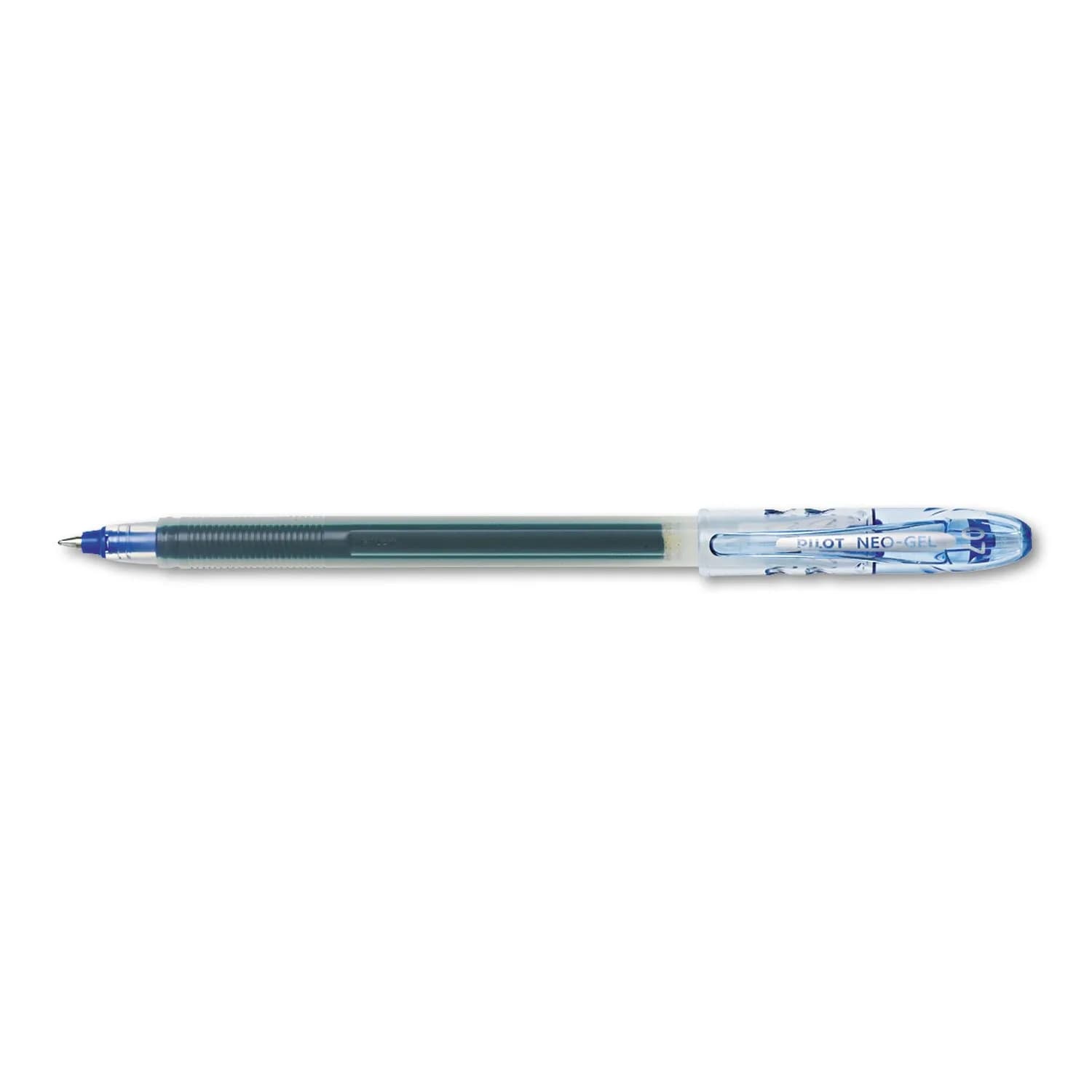 PILOT Neo-Gel Roller Ball Stick Pens, Blue Ink, Fine Point 0.7mm, 12-Pack | Smooth Writing for Students & Office — Blue
