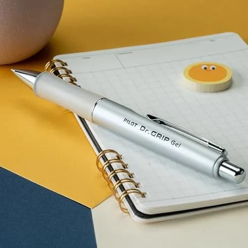 PILOT Dr. Grip Limited Gel Pen, Black Ink, Fine Point 0.7mm | Ergonomic Writing Instrument thumbnail 4