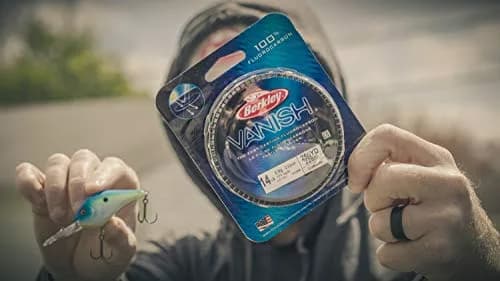Berkley Vanish Fluorocarbon Fishing Line 10lb (4.5kg) | 2000yd (1828m) Clear thumbnail 3