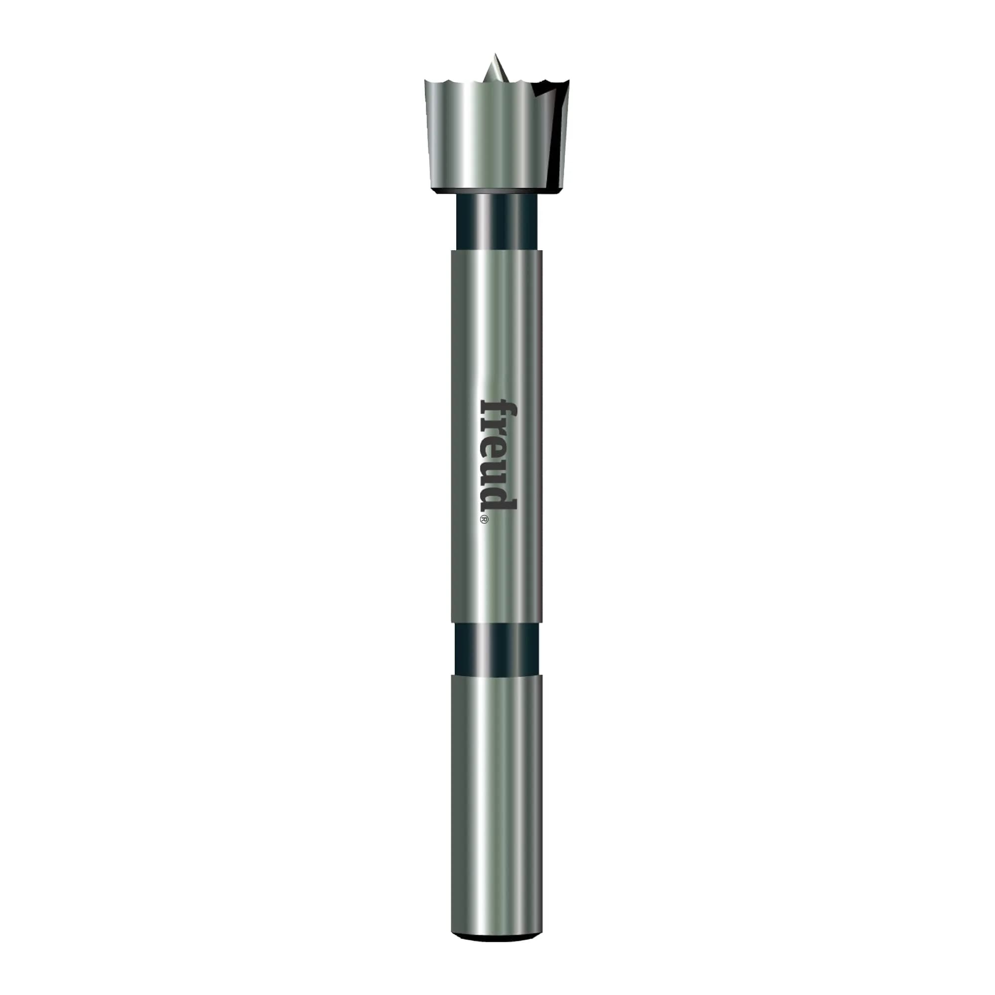 Freud PB-005 Forstner Drill Bit 3/4" (19.05mm) Shank 3/8" (9.53mm) | Precision Shear Serrated Edge for Clean Holes — 5/8 Inch
