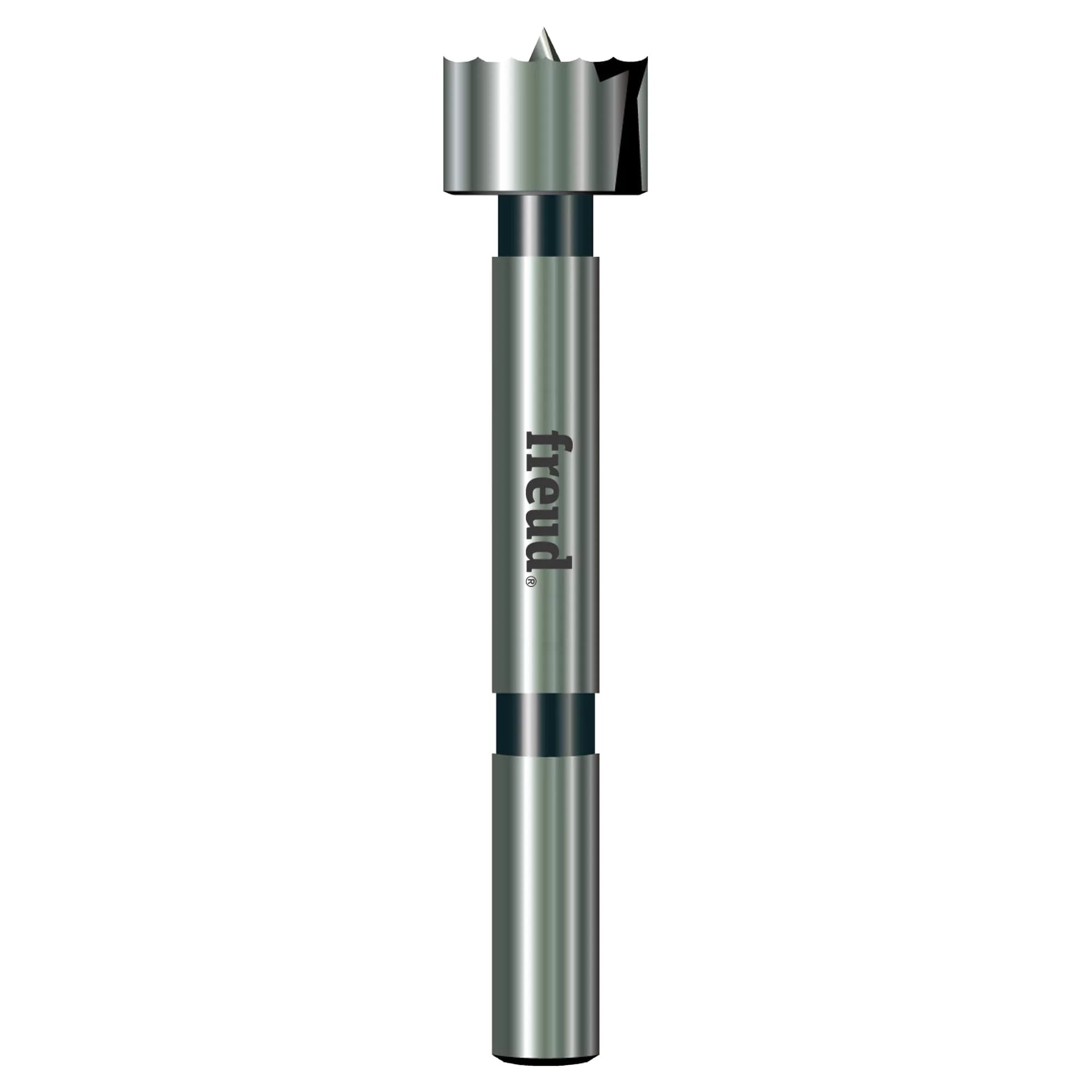 Freud PB-005 Forstner Drill Bit 3/4" (19.05mm) Shank 3/8" (9.53mm) | Precision Shear Serrated Edge for Clean Holes — Multicolor