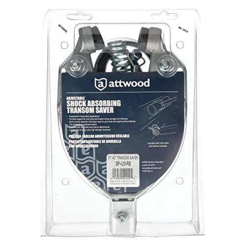 attwood Shock Absorbing Transom Saver 81.3-101.6 cm (31-40 Inches) | Protects Boat Transom During Transport thumbnail 6