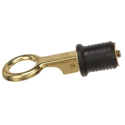 attwood Snap-Handle Drain Plug 1 Inch | Brass Locking Seal for Boating thumbnail 5