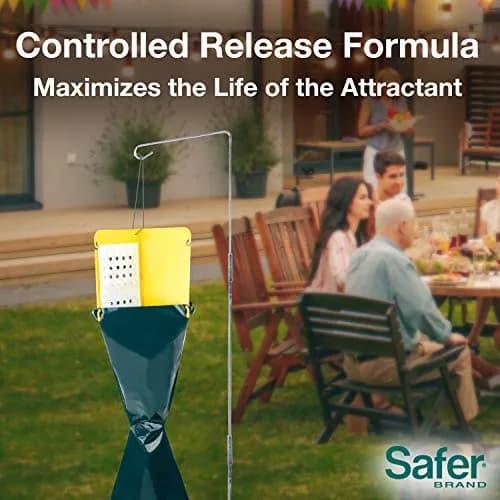 Safer Brand Japanese Beetle Trap with Attractant - 70102 | Outdoor Pest Control Device for Japanese Beetles thumbnail 7