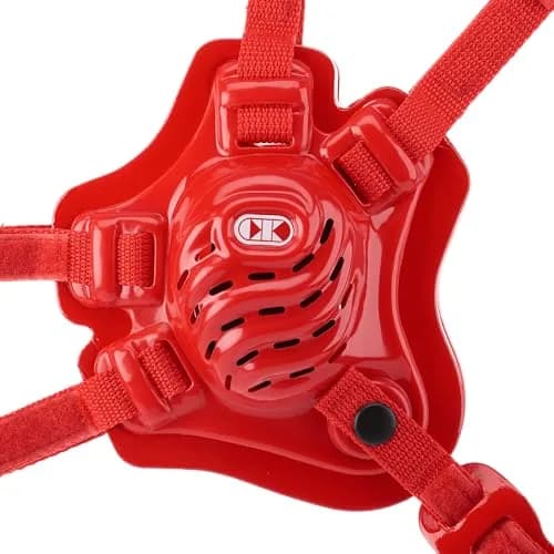 Cliff Keen Tornado Wrestling Headgear Scarlet | 4-Strap Adjustable Ear Protection for Grappling thumbnail 2