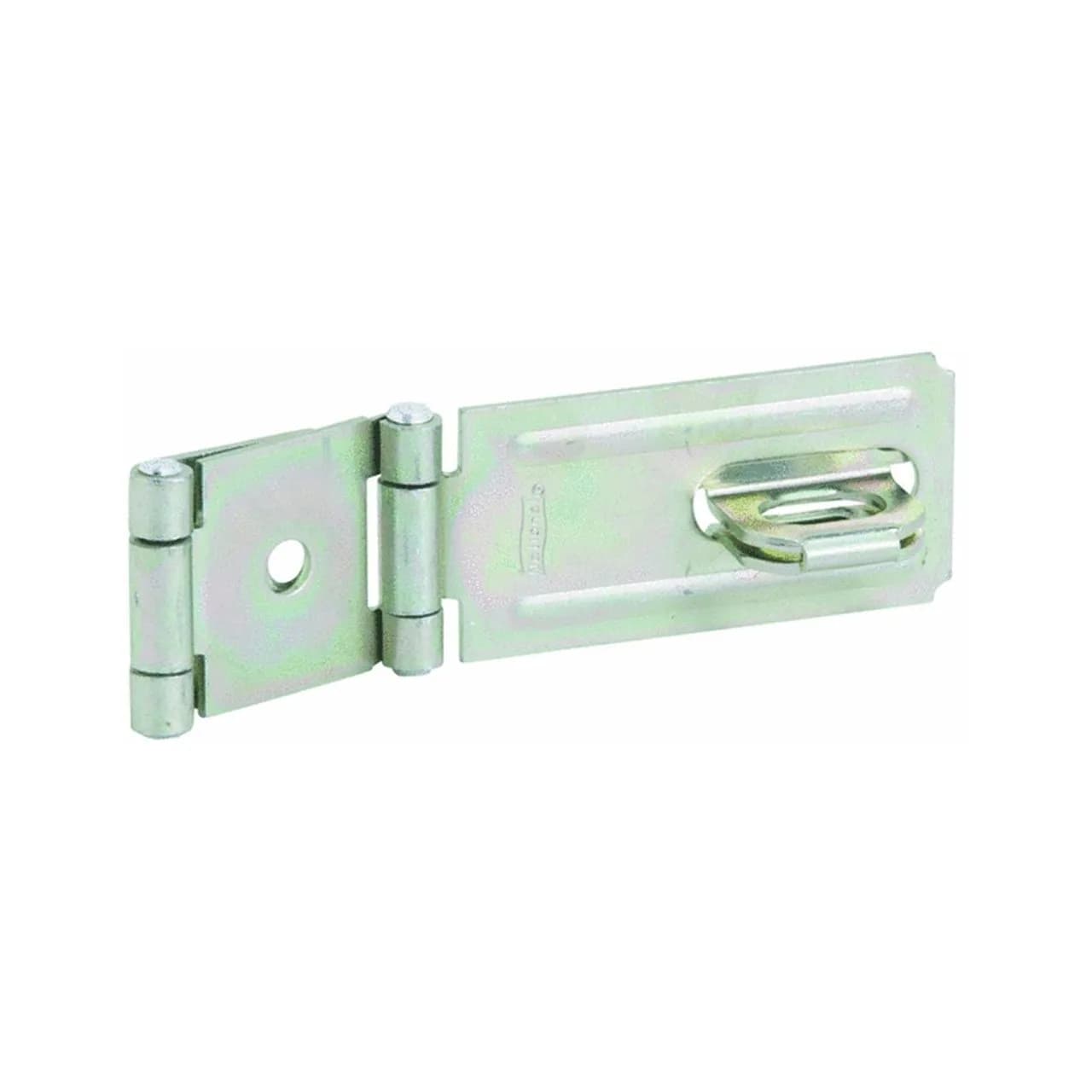 National Hardware Double Hinge Safety Hasp 4-1/2" (11.4 cm) Steel Zinc Plated | Secure Lockers & Doors - main product image