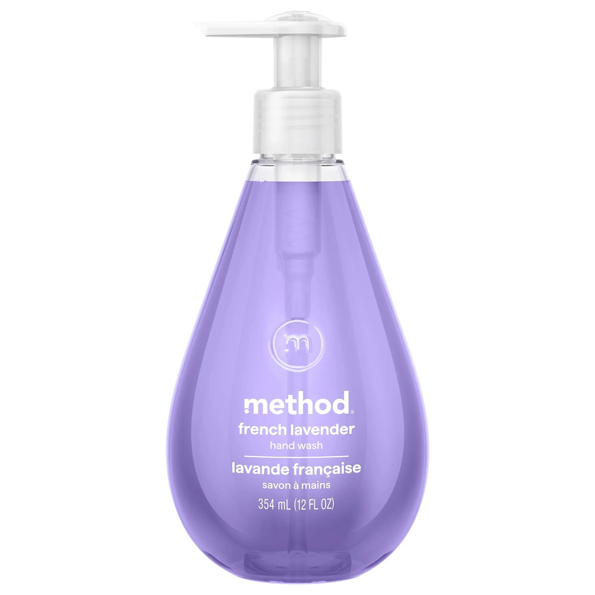Method Gel Hand Wash French Lavender 355ml (12 fl Oz) | Cleans Hands Softly - main product image