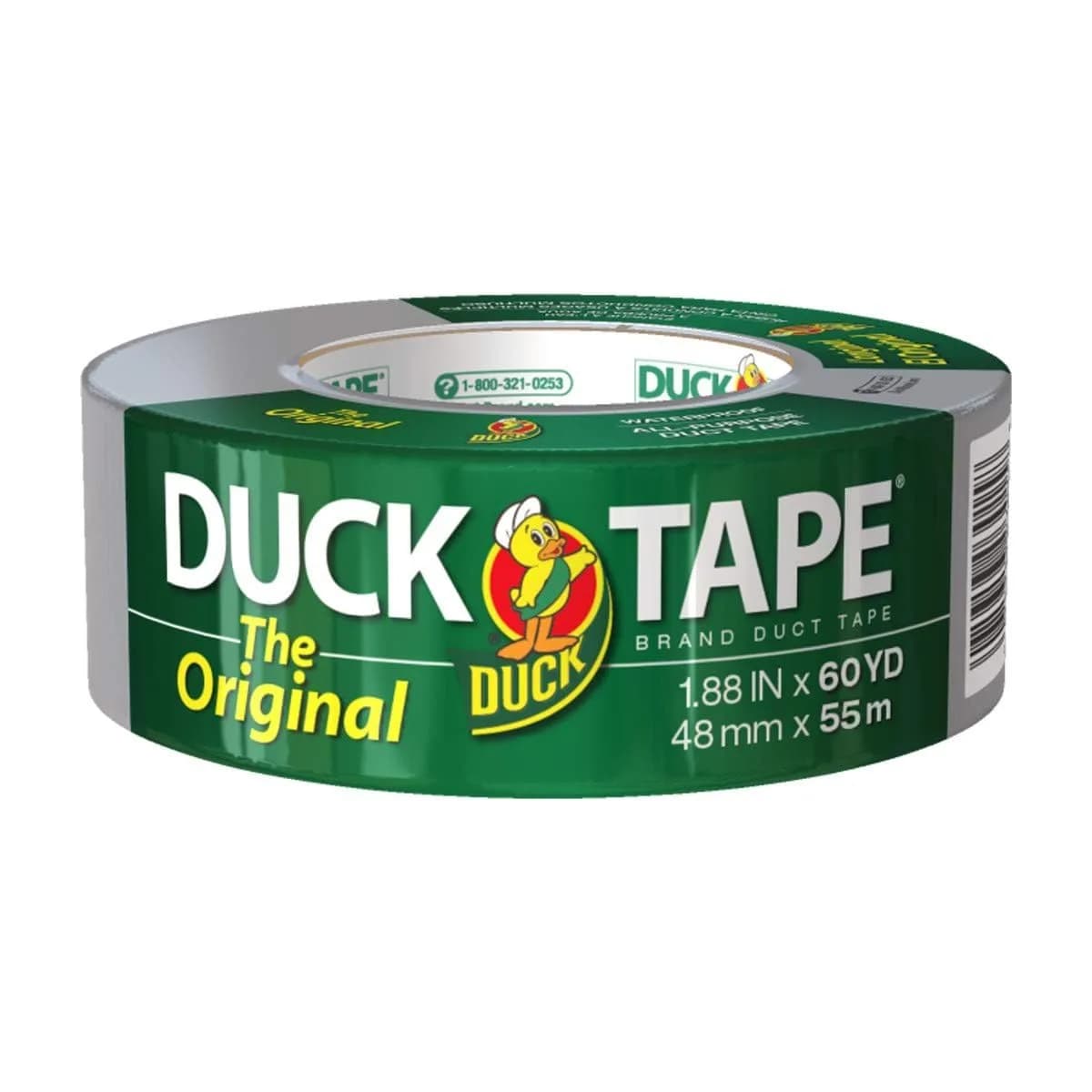 Duck Duct Tape 1.88 Inch x 60 Yard | Waterproof, Strong Adhesion, Made in USA - main product image