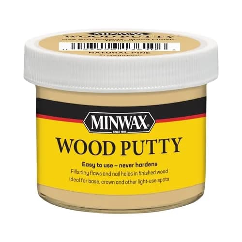 Minwax Natural Pine Wood Putty 100g (3.5oz) | Repairs Scratches, Gouges & Nail Holes thumbnail 1