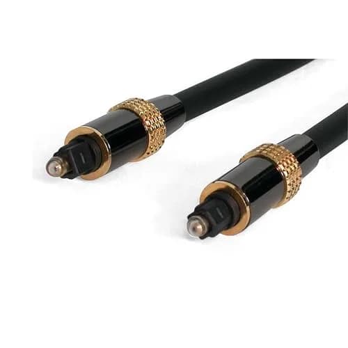 StarTech.com 20ft (6.1m) Premium Toslink Optical Audio Cable | High Resolution SPDIF Digital Audio thumbnail 1