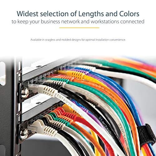 StarTech.com 50ft (15.2m) Cat 6 Ethernet Cable | ETL Verified Gigabit Network Patch Cord thumbnail 5