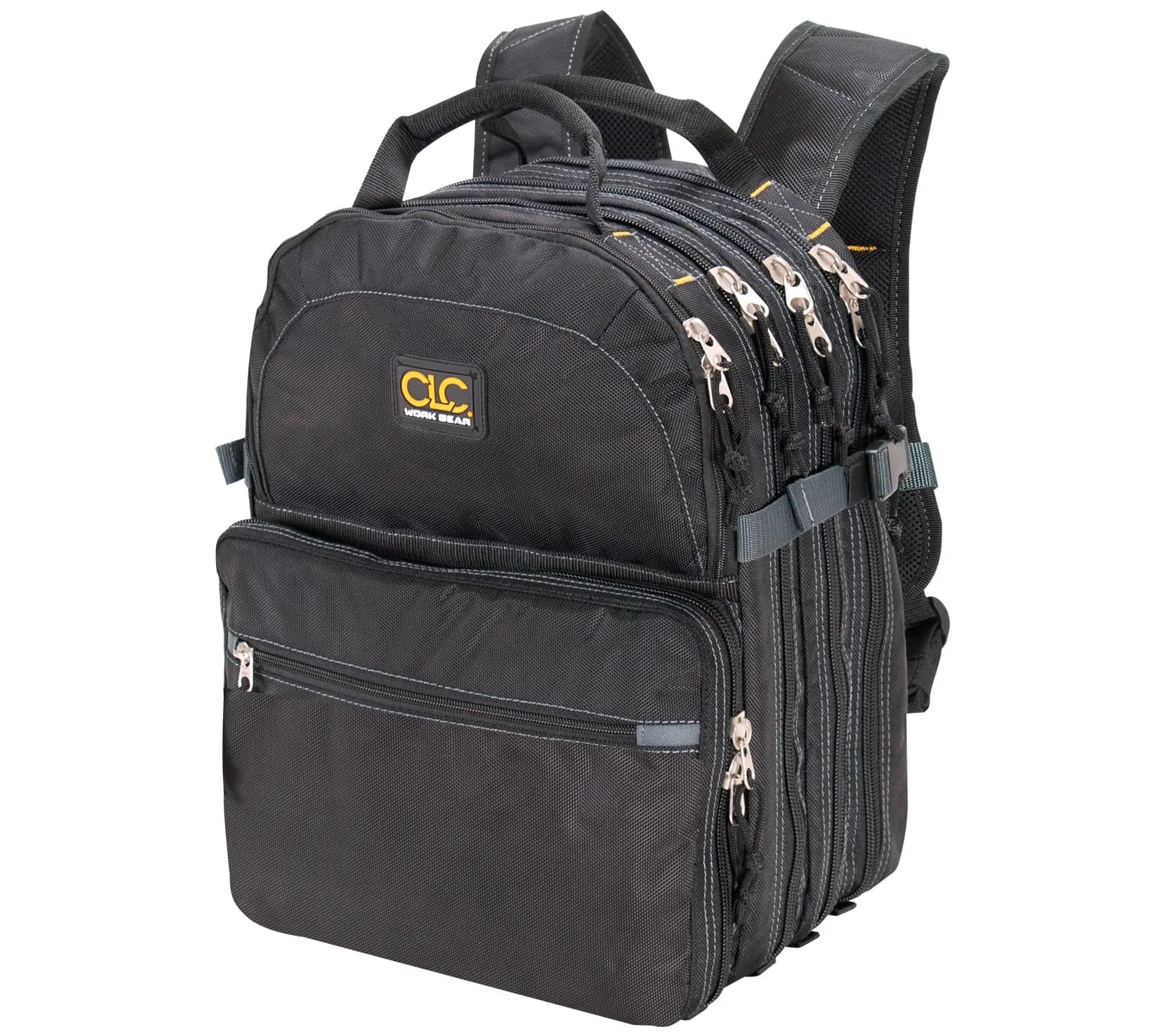 Custom Leathercraft 75-Pocket Tool Backpack | Heavy Duty, Ballistic Polyester, 75 Pockets, Padded Shoulder Straps - main product image