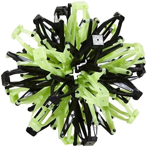 John N. Hansen Hoberman Mini Sphere - Firefly Glow | Expands from 5.5" to 12" in Dark thumbnail 2