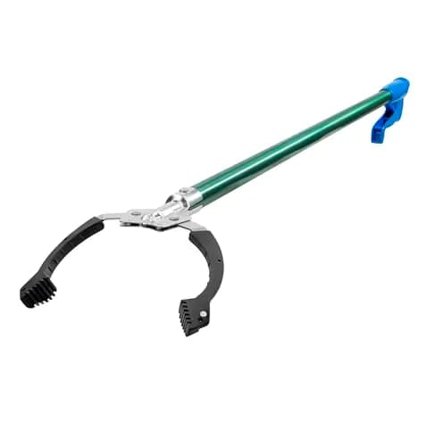 UNGER 36" Nifty Nabber Reacher with Built-in Magnet & Ergonomic Grip | Lightweight Aluminum Pole for High & Low Reach thumbnail 1