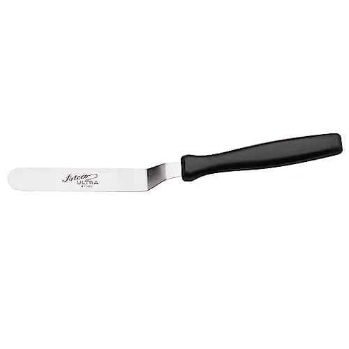 Ateco Ultra Offset Spatula with 4.25" x 0.75" Stainless Steel Blade, 4.5 inch (11.4 cm) | Professional Quality for Baking & Decorating thumbnail 1