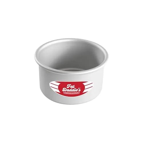 Fat Daddio's Anodized Aluminum Round Cake Pan, 5 x 3 Inch | Durable & Even Heating for Cakes & Pizzas thumbnail 1