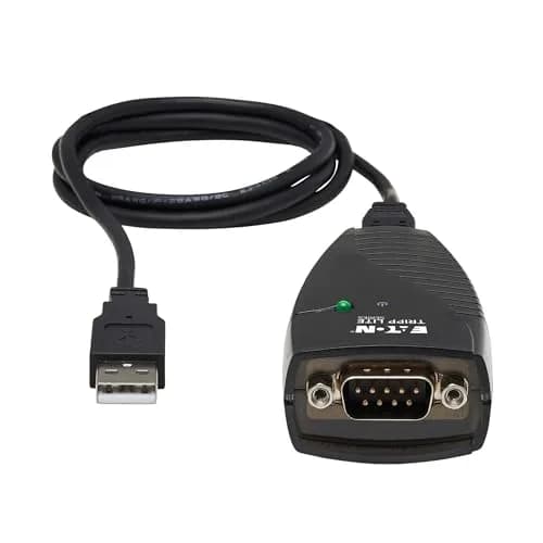 TRIPP LITE Keyspan High-Speed USB to Serial Adapter | USB-A to DB9 RS232 Male, 3 ft / 0.91 m, Windows & Mac Compatible thumbnail 4