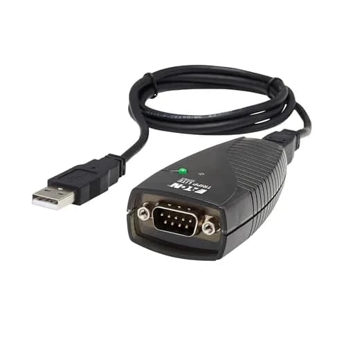 TRIPP LITE Keyspan High-Speed USB to Serial Adapter | USB-A to DB9 RS232 Male, 3 ft / 0.91 m, Windows & Mac Compatible thumbnail 3