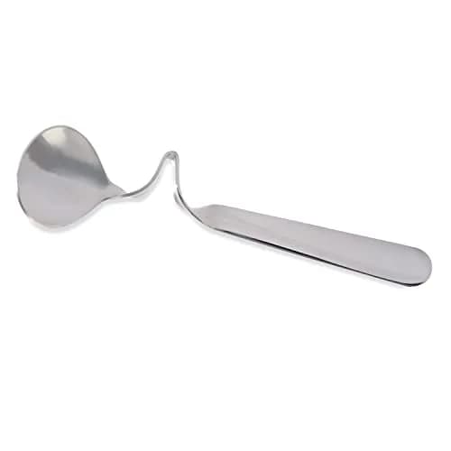 Norpro Silver Stainless Steel Honey/Jam Spoon 14cm (5.5 inch) | Hooks onto Jar Rim thumbnail 1