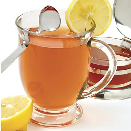 Norpro Silver Stainless Steel Honey/Jam Spoon 14cm (5.5 inch) | Hooks onto Jar Rim thumbnail 7