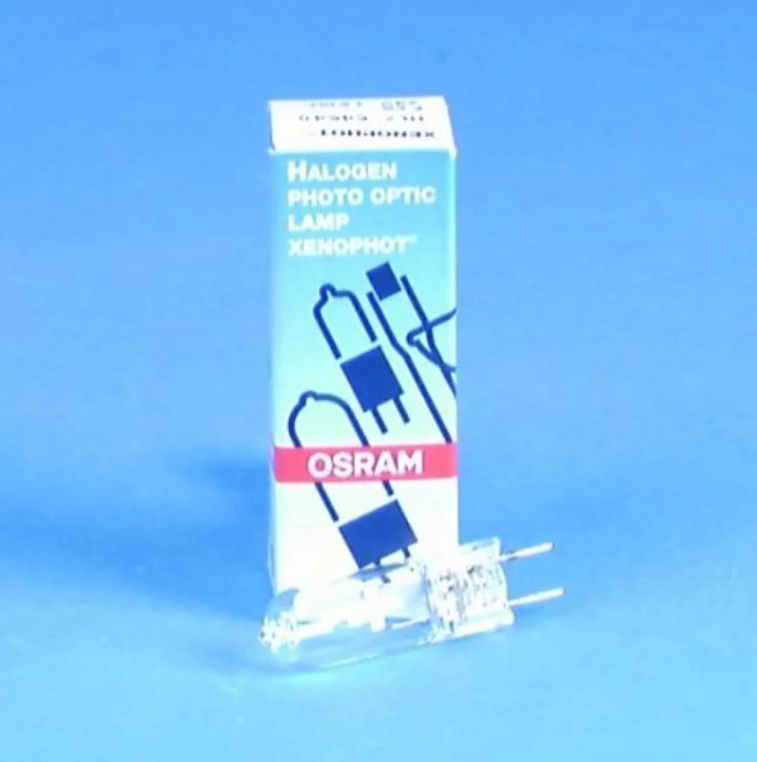 OSRAM FCS 64640 150W 24V HLX Halogen Light Bulb | 6000 Lumens, G6.35 Bi-Pin Base, 50H Rated Life - main product image