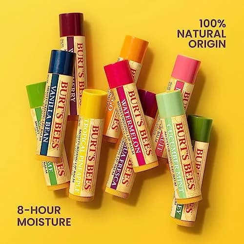 Burt's Bees Original Beeswax Moisturizing Lip Balm 0.15 Oz | Nourishes Dry Lips with Vitamin E & Peppermint thumbnail 6